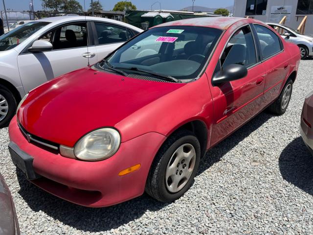 2000 PLYMOUTH NEON